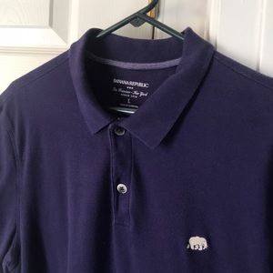Purple Banana Republic Polo - Men’s Large